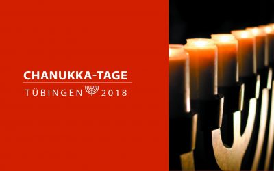 Chanukka-Tage 2018 in Tübingen