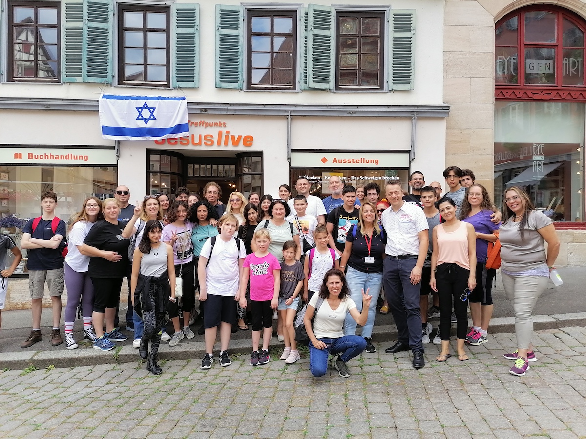 Marsch des Lebens Ausstellung Tübingen Reisegruppe Israel