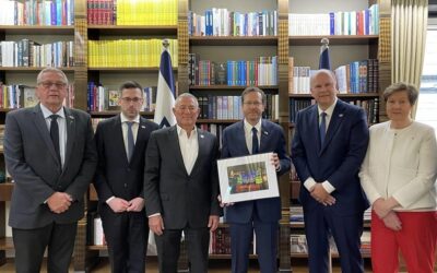 Israelischer Präsident empfängt Marsch des Lebens Delegation