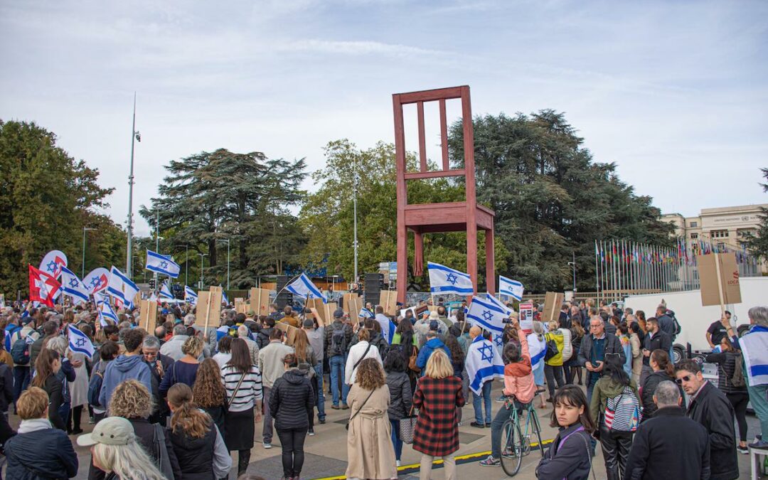Befreit die Geiseln: Marsch des Lebens Gründer Jobst Bittner vor dem Menschenrechtsrat in Genf