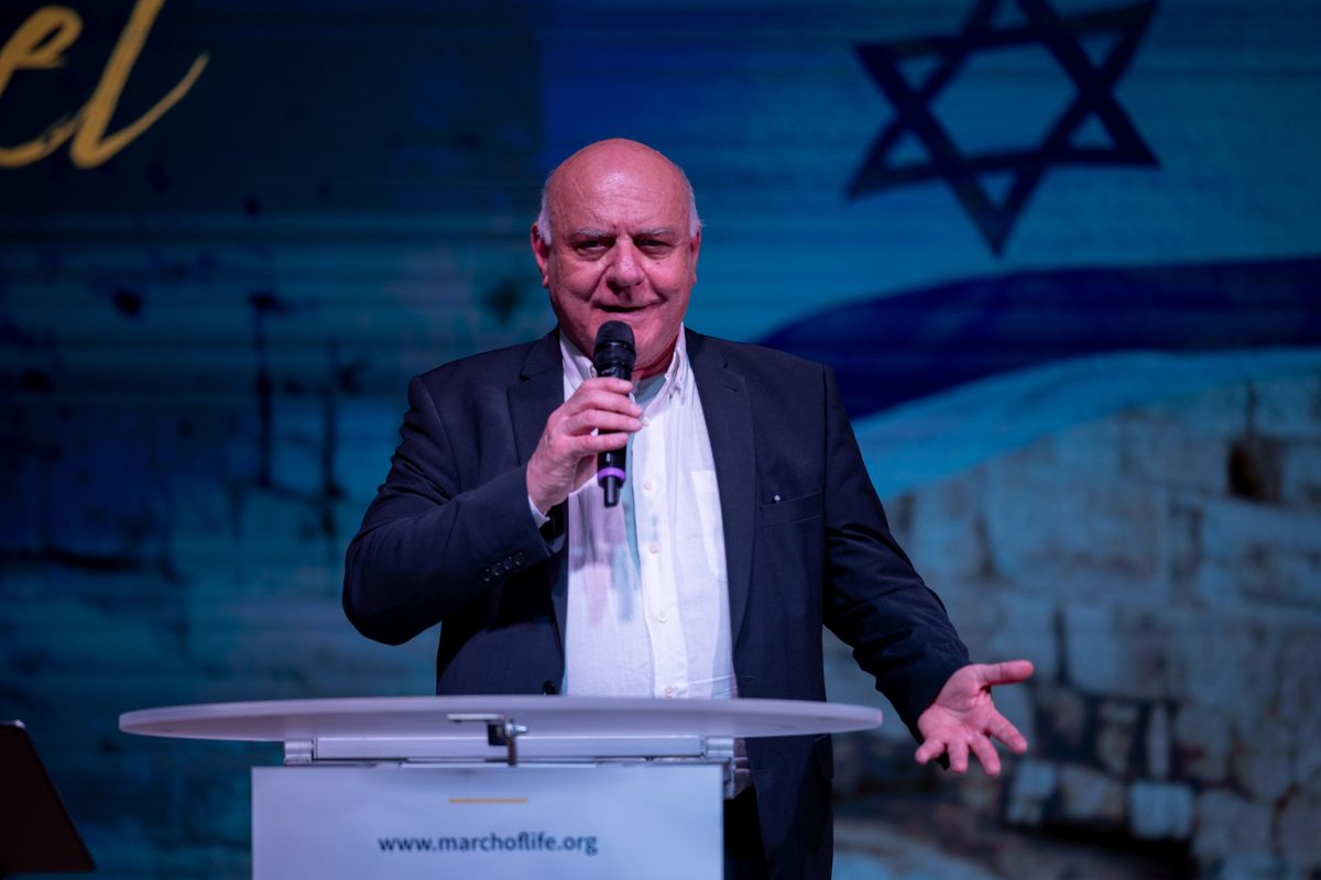 Michael Kashi beim Vortrag