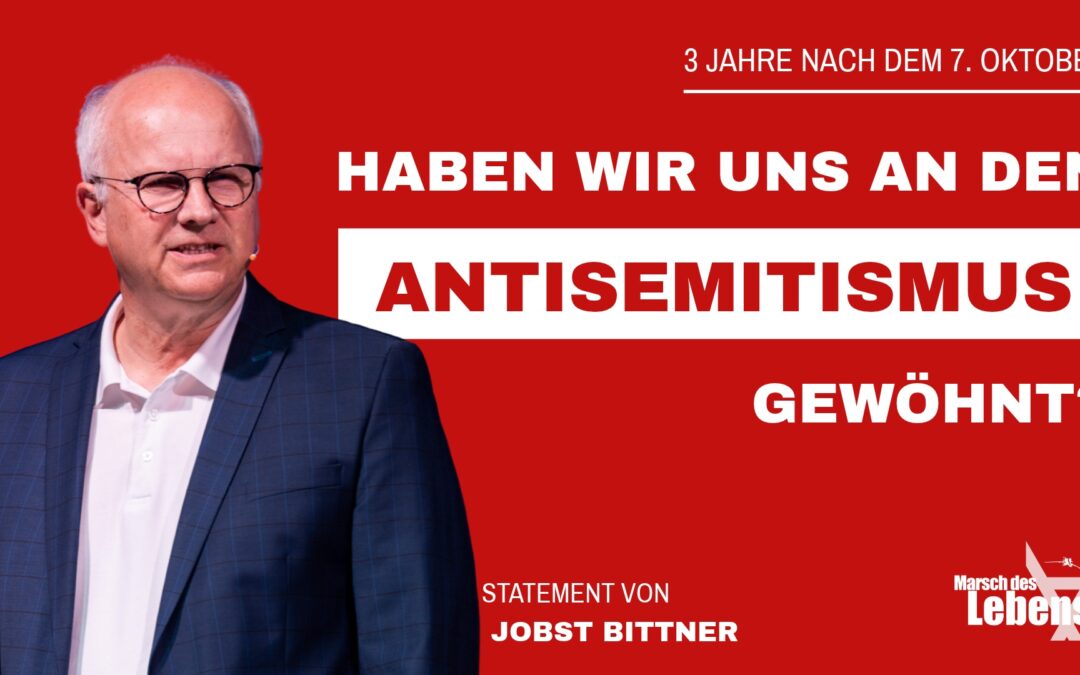 Haben wir uns an den Antisemitismus gewöhnt? Statement von Jobst Bittner